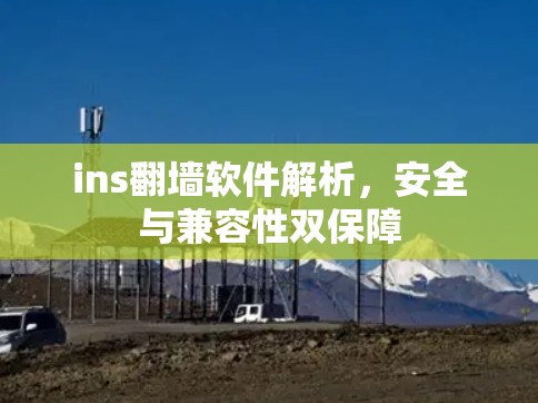 ins翻墙软件解析,安全与兼容性双保障 ins翻墙软件解析,安全与兼容性双保障