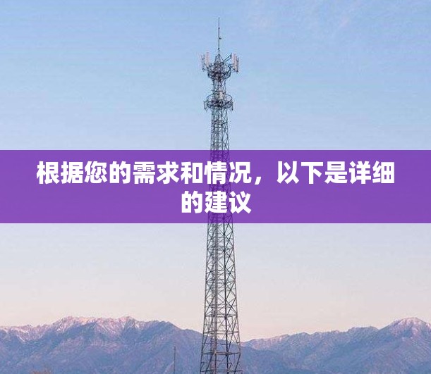 根据您的需求和情况,以下是详细的建议 根据您的需求和情况,以下是详细的建议