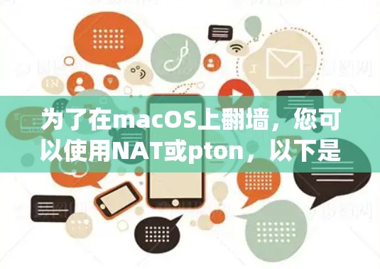 为了在macOS上翻墙，您可以使用NAT或pton，以下是一些步骤指南