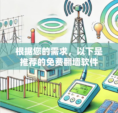 根据您的需求，以下是推荐的免费翻墙软件